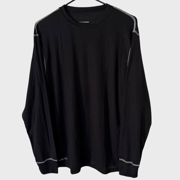 Polarmax Technical Base Layer Shirt Black Men's Size Large Thermal Long-Sleeve - Picture 1 of 10